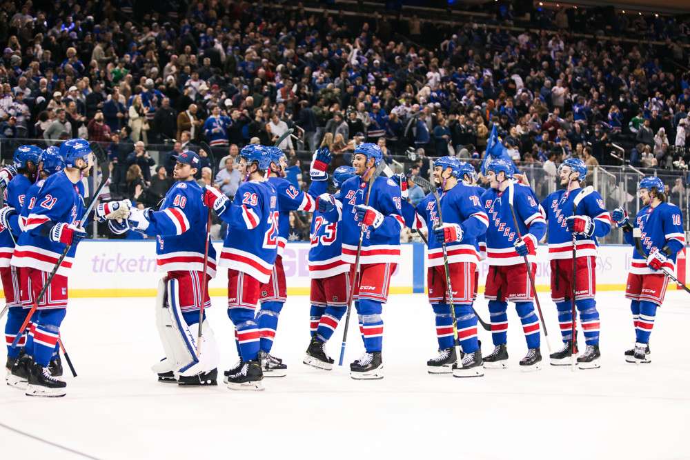 The New York Rangers Take Game 3 at The Garden