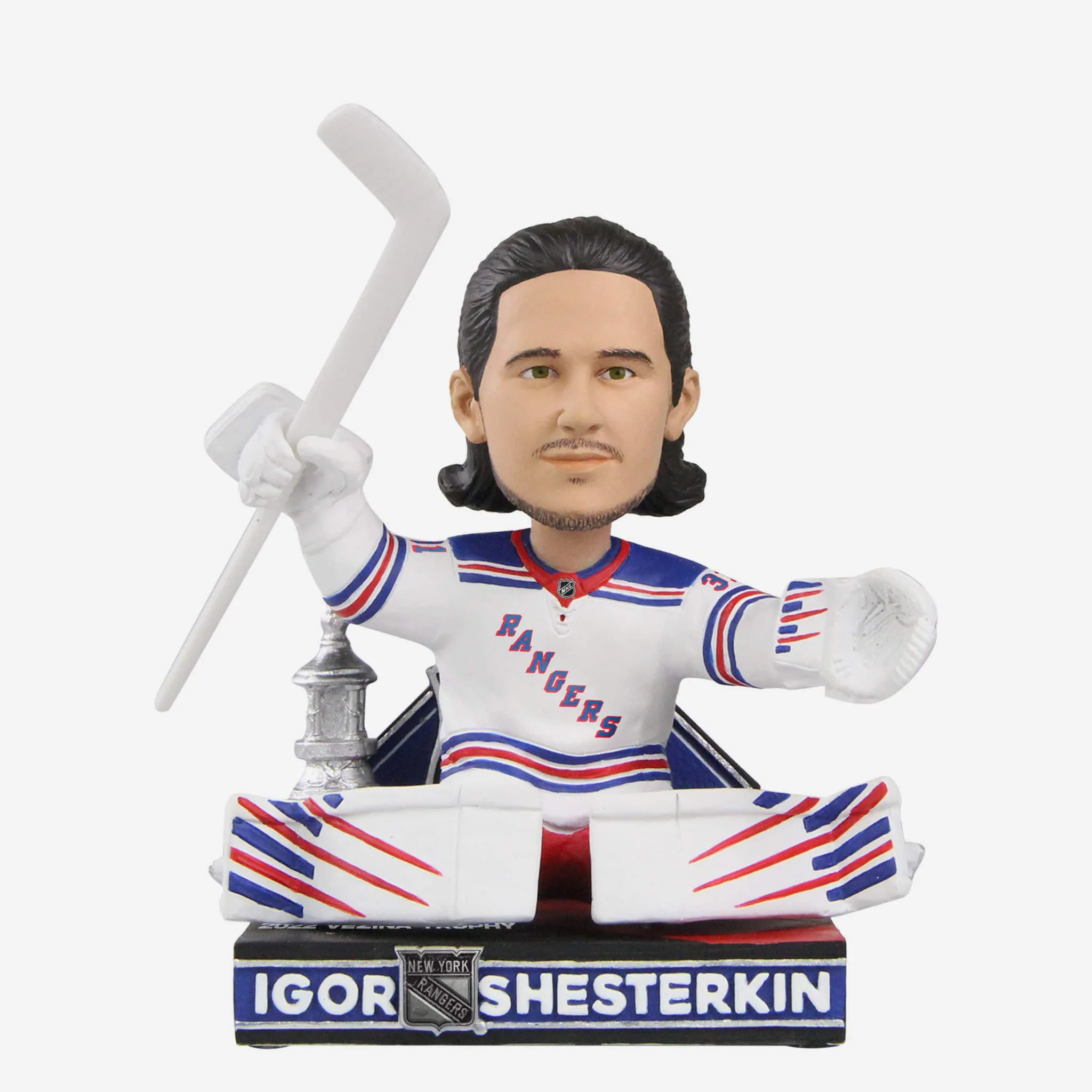 New York Rangers Igor Shesterkin Vezina Trophy Bobblehead