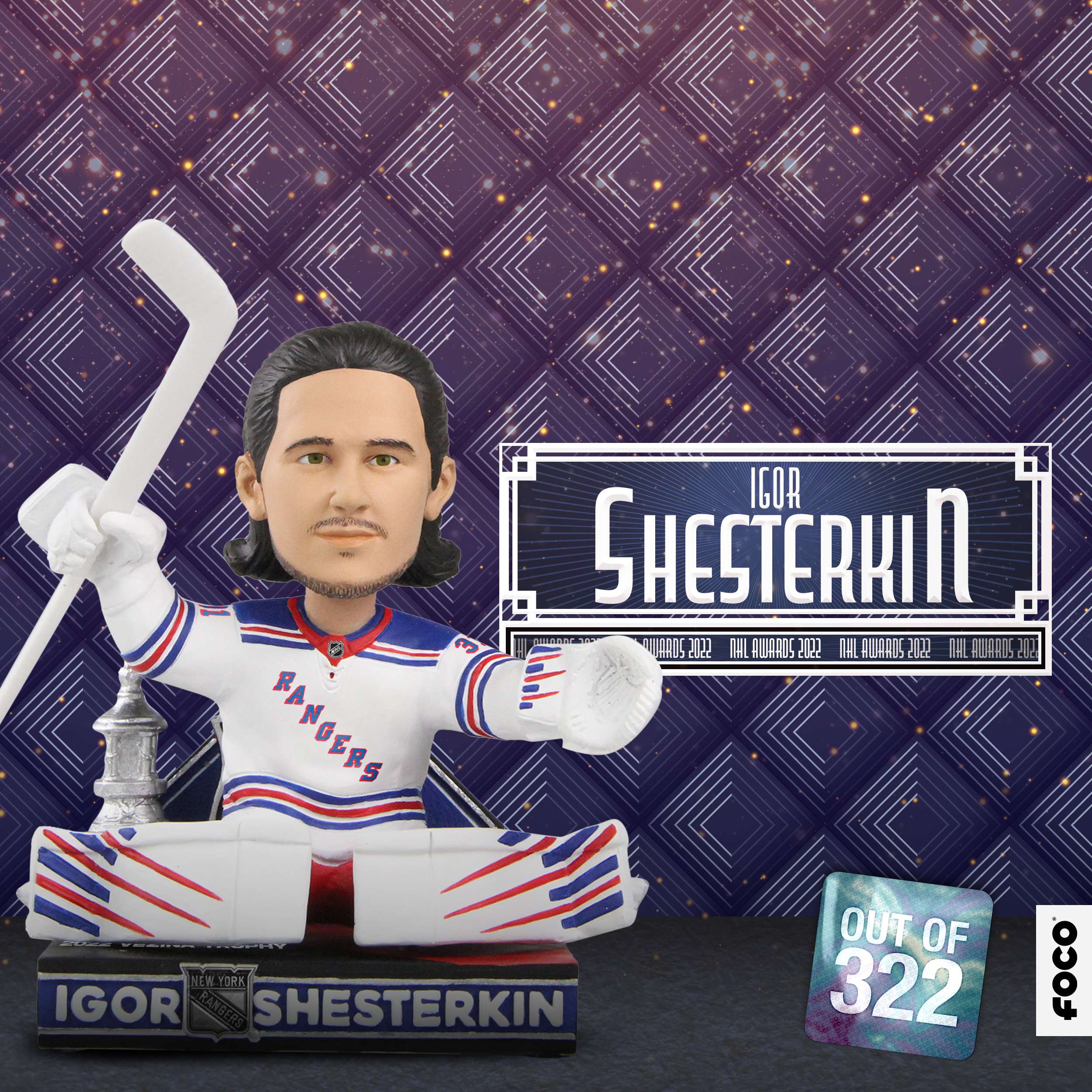 2022 NHL Awards: Rangers' Igor Shesterkin wins Vezina Trophy as