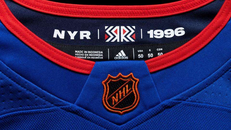 NHL New York Rangers Custom Name Number 2021 Reverse Retro Alternate Jersey  Zip Up Hoodie