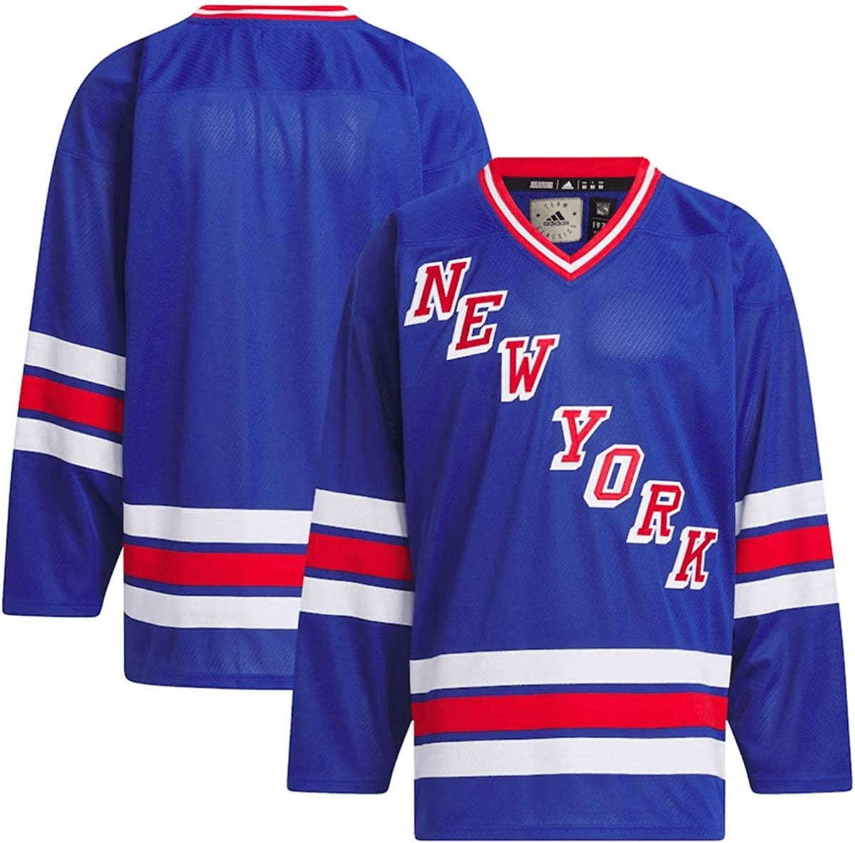 Youth Wayne Gretzky New York Rangers Replica Jersey - Imprinted (Youth  L-XL) Blue