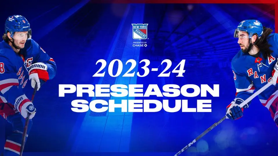 Rangers 2023 Preseason Schedule