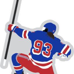 New York Rangers: Mika Zibanejad 2021 - Officially Licensed NHL Removable  Adhesive Decal