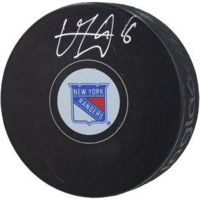 Vincent Trocheck New York Rangers Autographed Hockey Puck