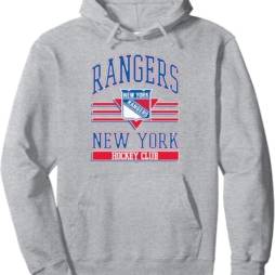 New York Rangers Hockey Gray Officially Licensed Hoodie
